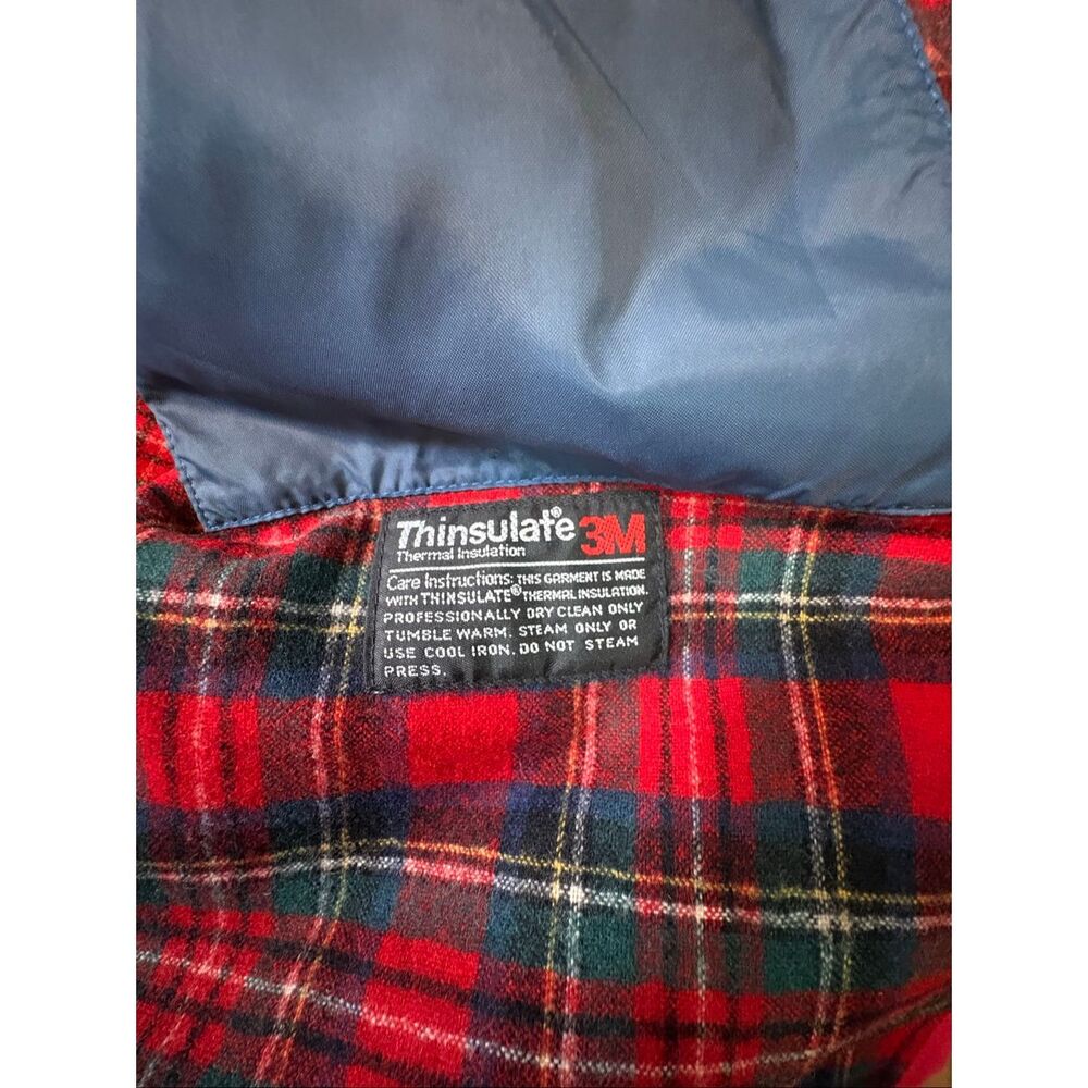 Pendleton Wool Jacket Thinsulate Lined Size Xl Ma… - image 8